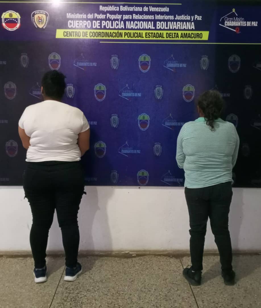 Dos mujeres detenidas por lesiones recíprocas en Tucupita | El Deltano